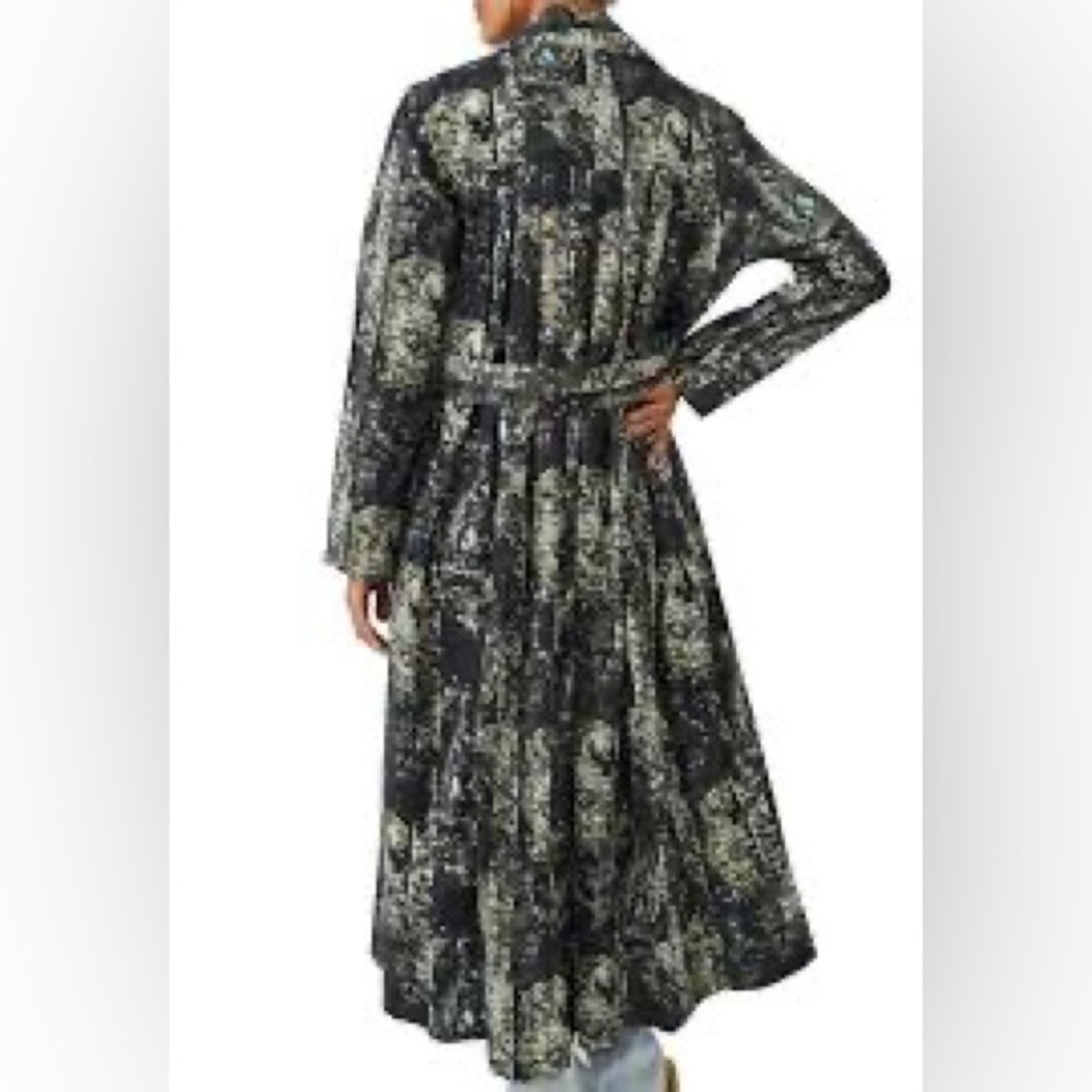 Free People Rae Paisley Print Cotton & Linen Duster Jacket…Sizes S+M…NWT - Picture 3 of 7